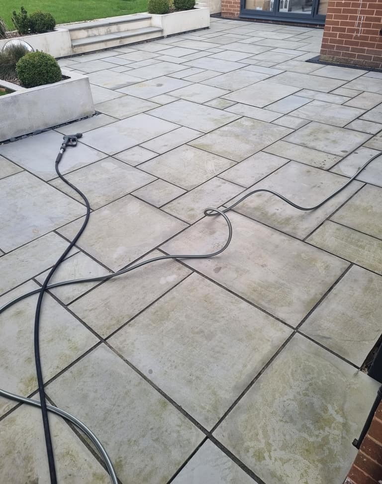 Pressure Washing job 1 — before