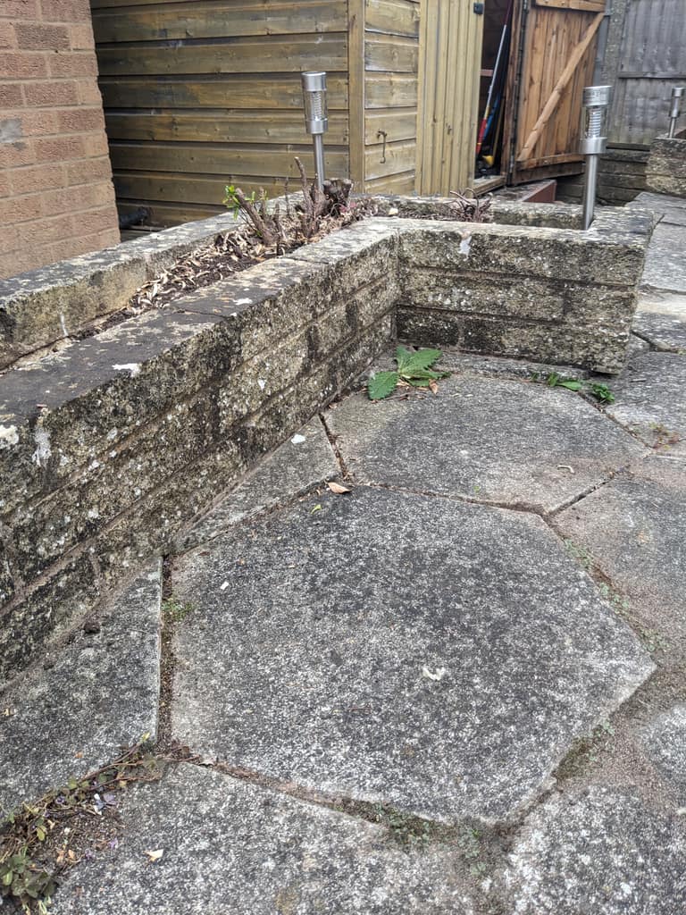 Pressure Washing job 8 — before