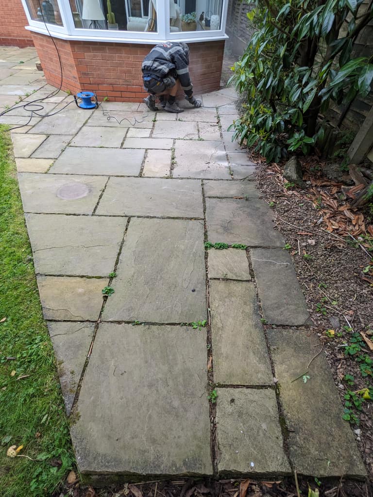 Pressure Washing job 9 — before