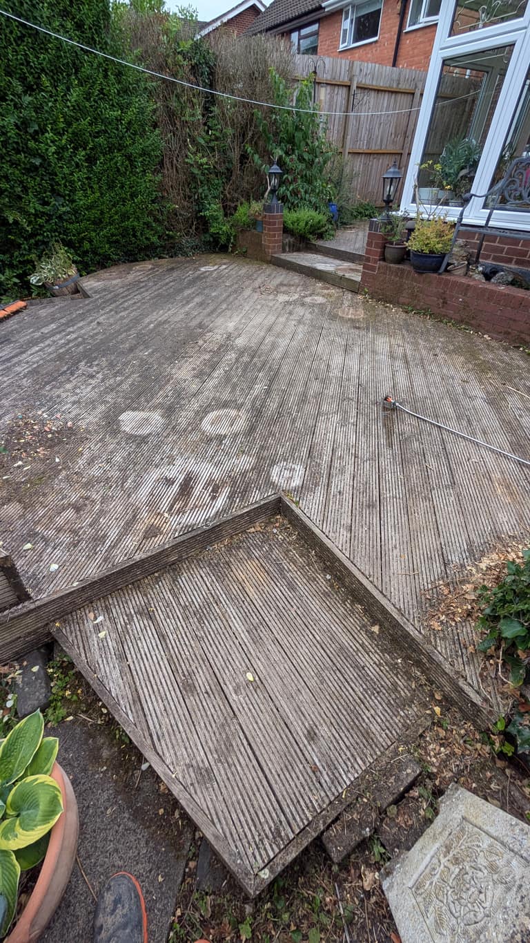 Pressure Washing job 11 — before