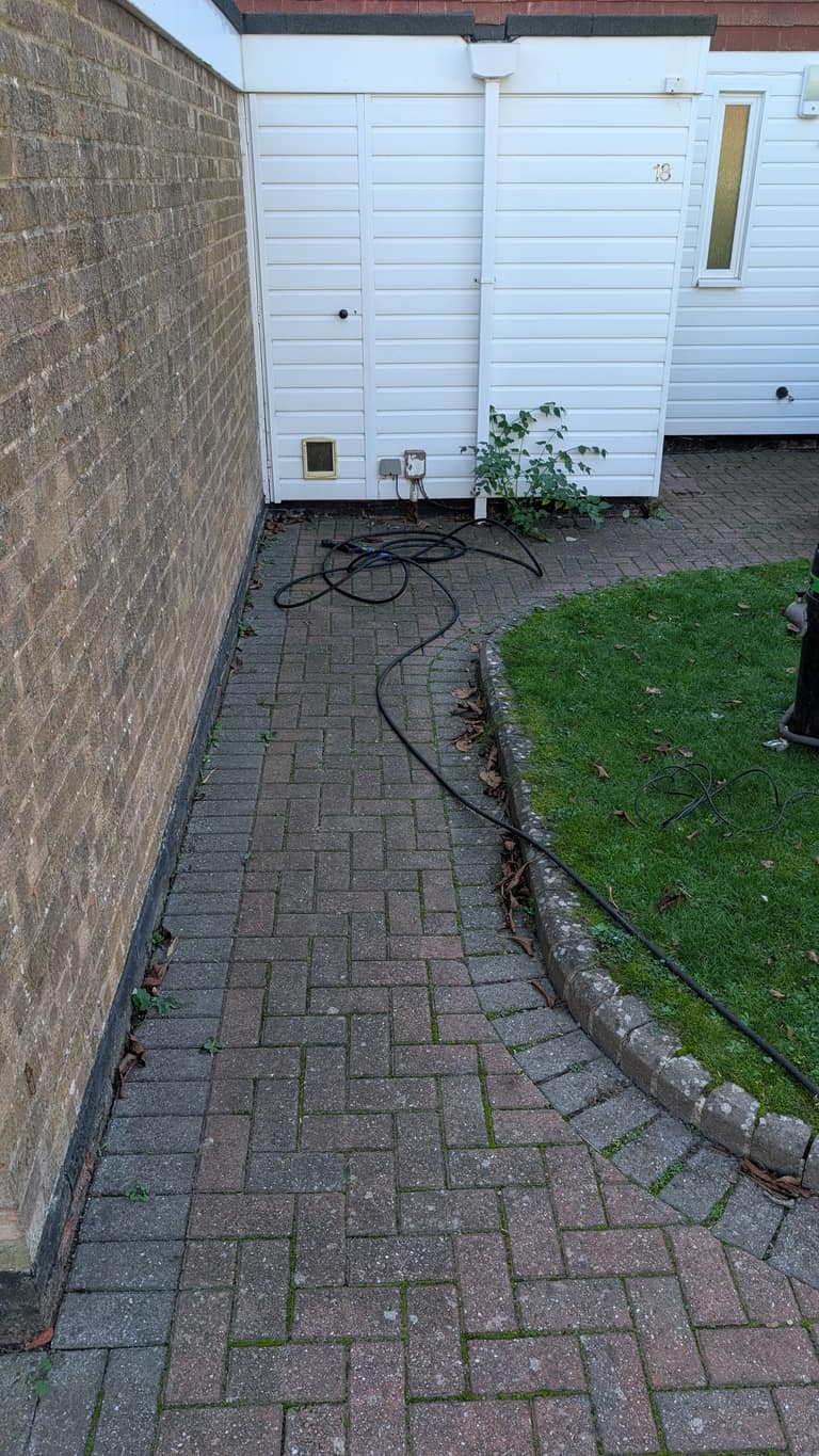 Pressure Washing job 15 — before