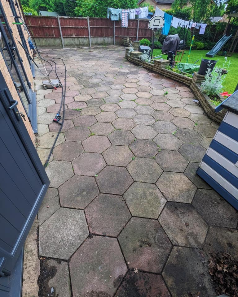 Pressure Washing job 4 — before