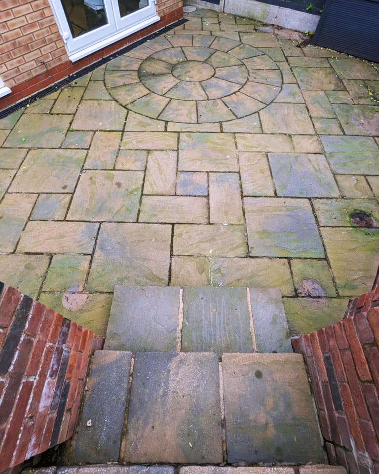 Pressure Washing job 7 — before